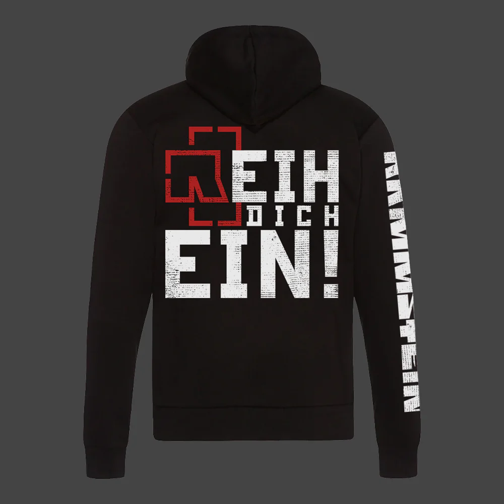 Kapuzenjacke ”Reih dich ein" - Image 2