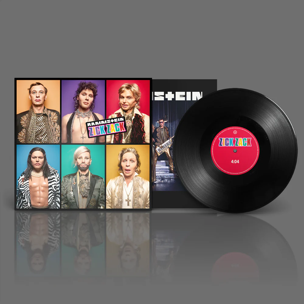 Rammstein Single "Zick Zack", Ltd. 7″ Vinyl